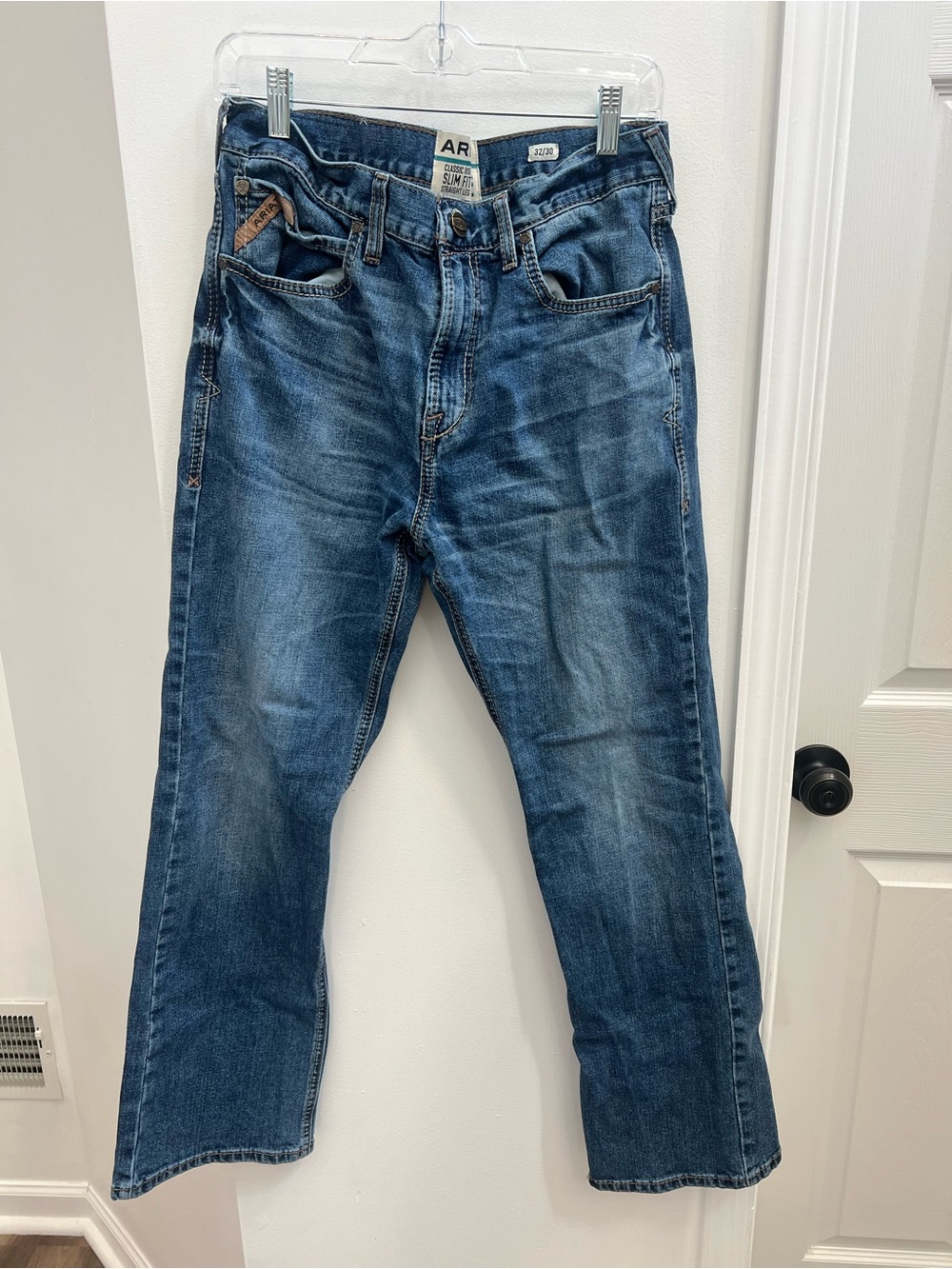 Ariat Denim Men’s Classic Rise Slim Fit Straight Leg 32/30